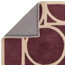 Asiatic Metro Plum Rug