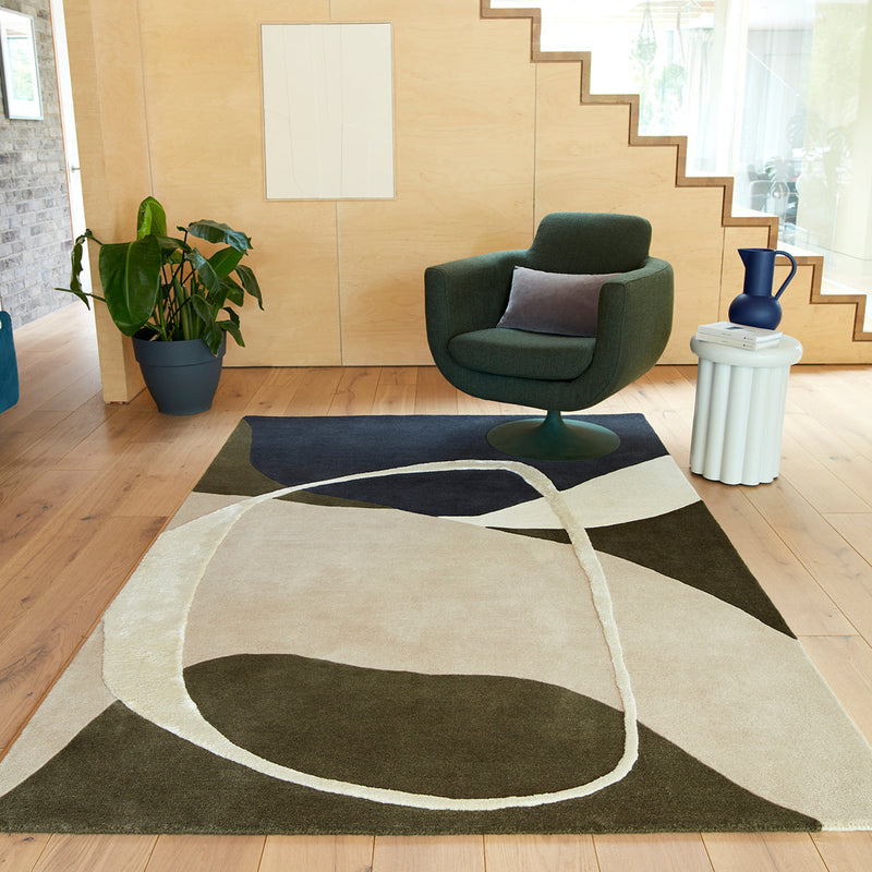 Asiatic Matrix 103 Signature Moss Rug