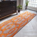 Asiatic Matrix Max 37 Wire Orange Rug