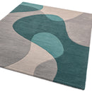 Asiatic Matrix Max 57 Arc Teal Rug