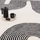 Asiatic Matrix 87 Arches Black Rug
