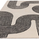 Asiatic Matrix 87 Arches Black Rug