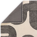 Asiatic Matrix 87 Arches Black Rug