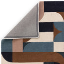 Asiatic Matrix 89 Klotski Teal Rug