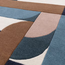 Asiatic Matrix 89 Klotski Teal Rug