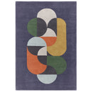 Asiatic Matrix 91 Statement Navy Rug