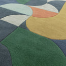 Asiatic Matrix 91 Statement Navy Rug