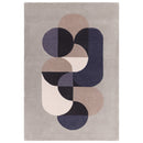 Asiatic Matrix 92 Statement Grey Rug
