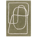 Asiatic Matrix Infinity Sage Rug