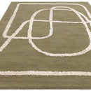 Asiatic Matrix Infinity Sage Rug