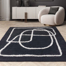Asiatic Matrix Infinity Charcoal Rug