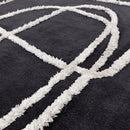 Asiatic Matrix Infinity Charcoal Rug