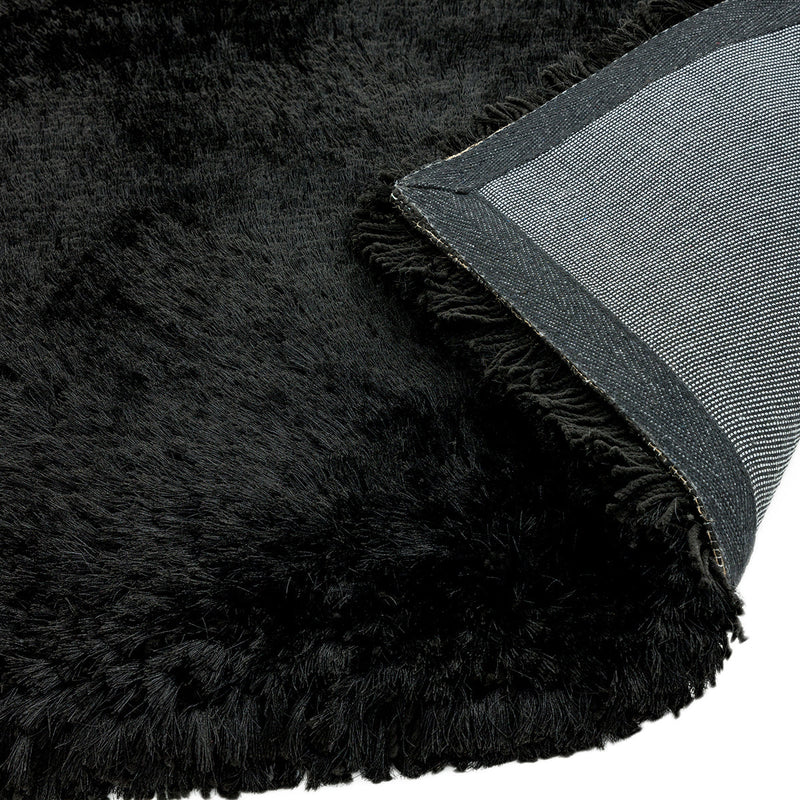 Asiatic Plush Black Rug
