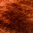 Asiatic Plush Rust Round Rug
