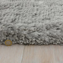 Asiatic Plush Silver Round Rug