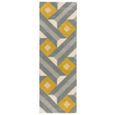 Asiatic Reef 01 Motif Ochre Grey Rug