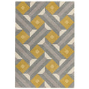 Asiatic Reef 01 Motif Ochre Grey Rug
