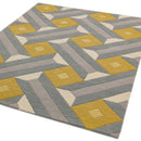 Asiatic Reef 01 Motif Ochre Grey Rug