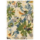 Asiatic Reef 11 Floral Green Multi Rug