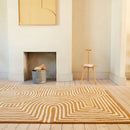 Asiatic Reef 28 Curve Ochre Rug
