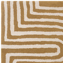 Asiatic Reef 28 Curve Ochre Rug
