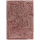 Asiatic Reef 29 Curve Plum Rug