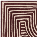 Asiatic Reef 29 Curve Plum Rug