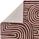 Asiatic Reef 29 Curve Plum Rug