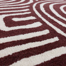 Asiatic Reef 29 Curve Plum Rug