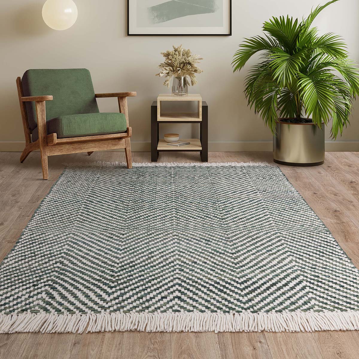 Asiatic Vigo Green Rug