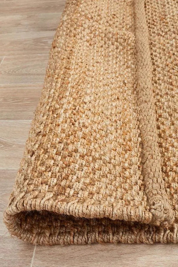 Natural Fiber Basket Weave Rug