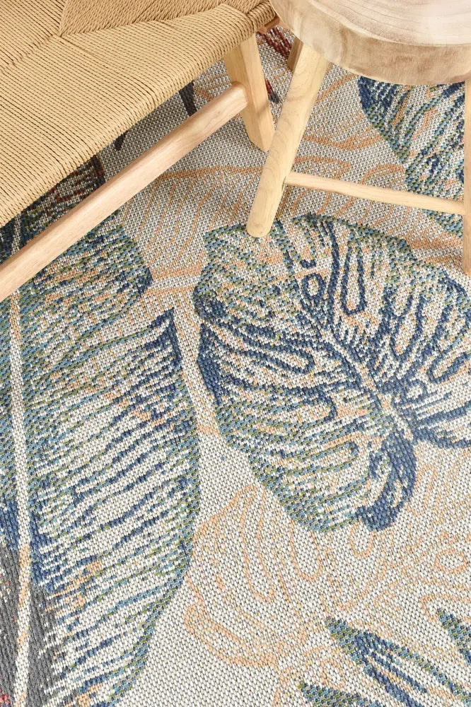 Montana Palm Leaves Outdoor Rug