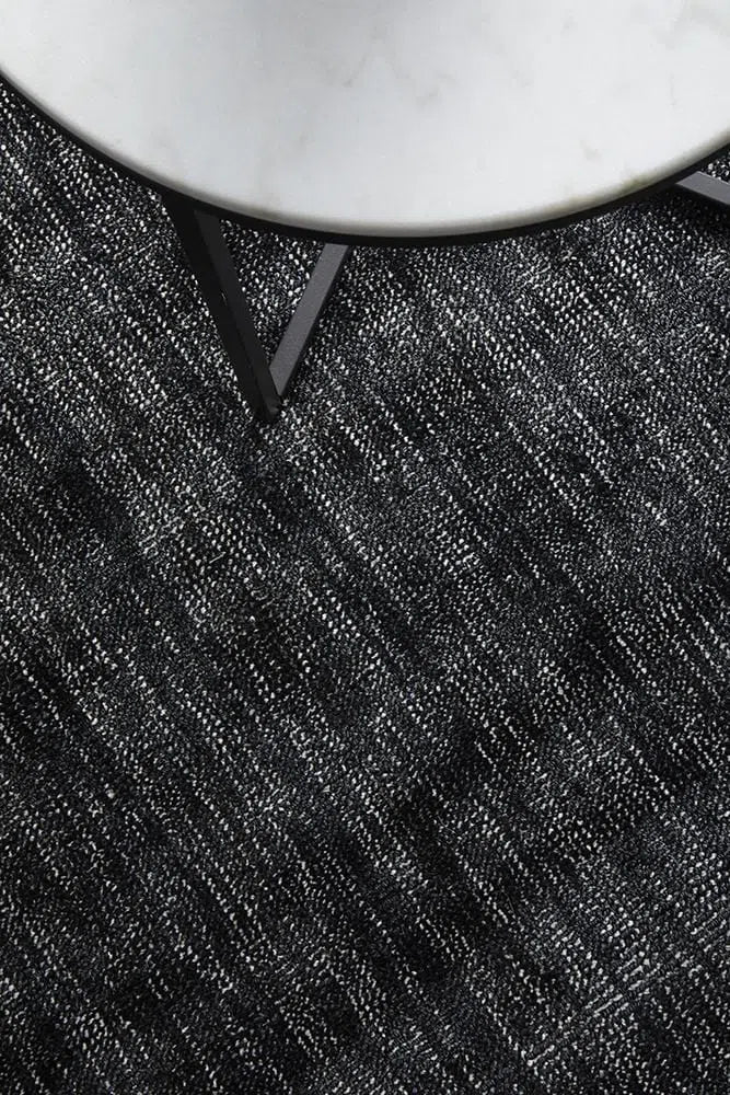 Azure Black Rug