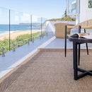 Akita Black Indoor Outdoor Rug