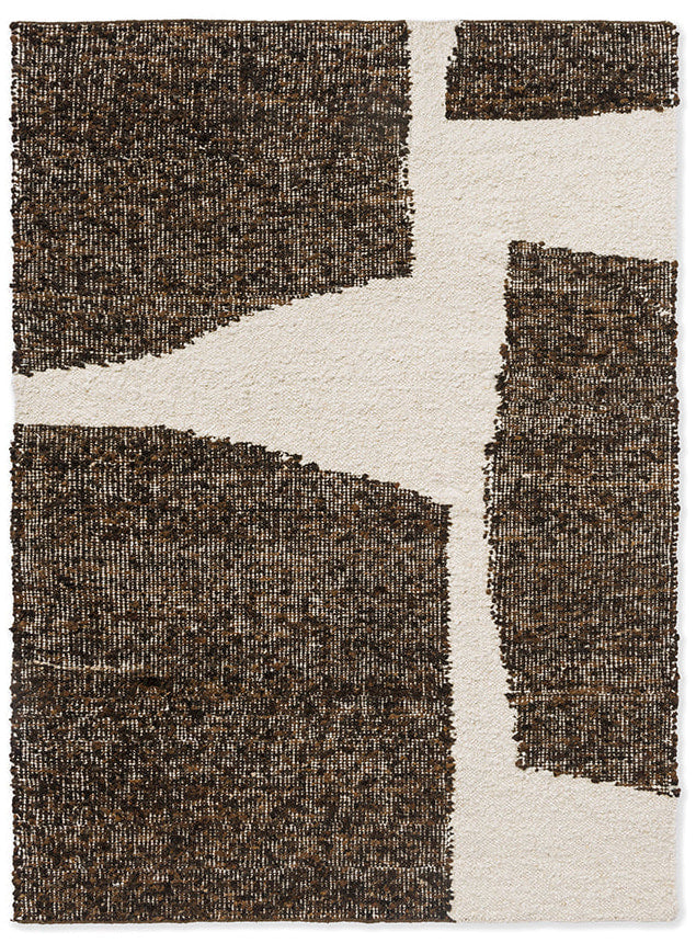 Brink & Campman Craft Fundament Chocolate/Cream 149305 Rug