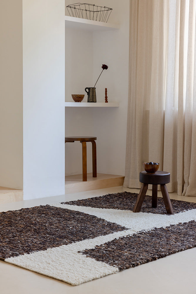 Brink & Campman Craft Fundament Chocolate/Cream 149305 Rug