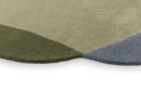 Brink & Campman Element Chad Grey Green 087704 Round Rug
