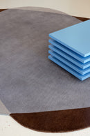 Brink & Campman Element Chad Brown Blue 087705 Round Rug