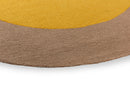 Brink & Campman Habitat Festival Round Yellow 496306 Outdoor Rug