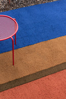 Brink & Campman Habitat Festival Stripe Blue 496518 Outdoor Rug