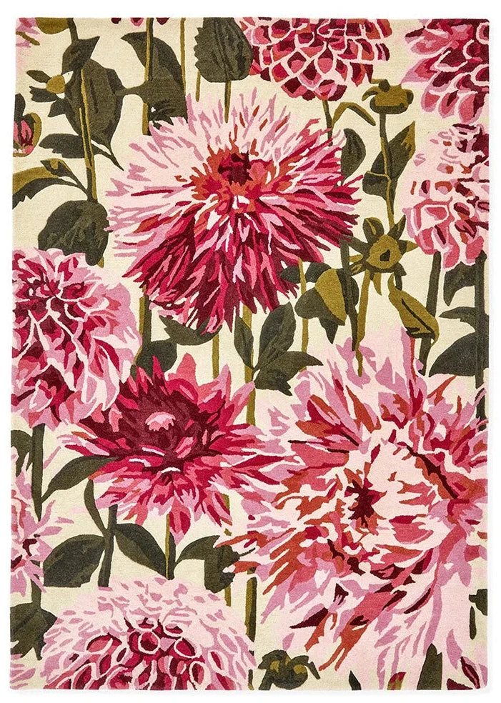 Harlequin Rugs Dahlia Fuchsia Palm 142402