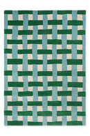 Sophie Robinson x Harlequin Basket Weave Emerald/Aquamarine 144107 Rug