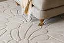 Laura Ashley Coleby Petals Ivory Cream 078809 Rug