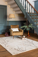 Laura Ashley Pussy Willow Dove Grey 079804 Rug