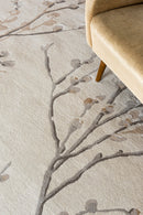 Laura Ashley Pussy Willow Dove Grey 079804 Rug
