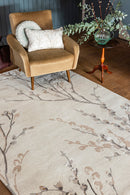 Laura Ashley Pussy Willow Dove Grey 079804 Rug