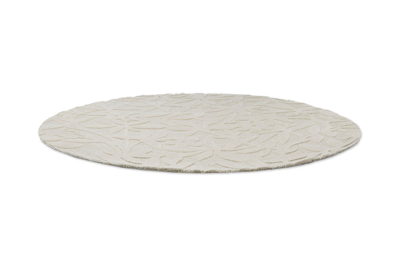 Laura Ashley Cleavers Natural 080901 Round Rug