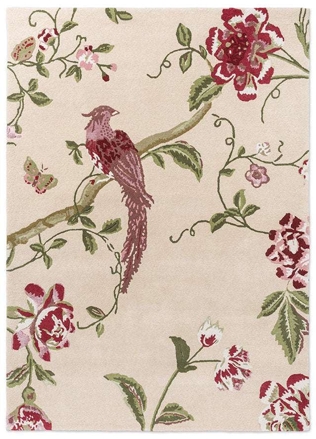 Laura Ashley Summer Palace Cranberry Grape 081200 Rug