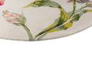 Laura Ashley Gosford Cranberry 081300 Round Rug