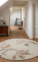 Laura Ashley Gosford Natural Sage Green 081307 Rug